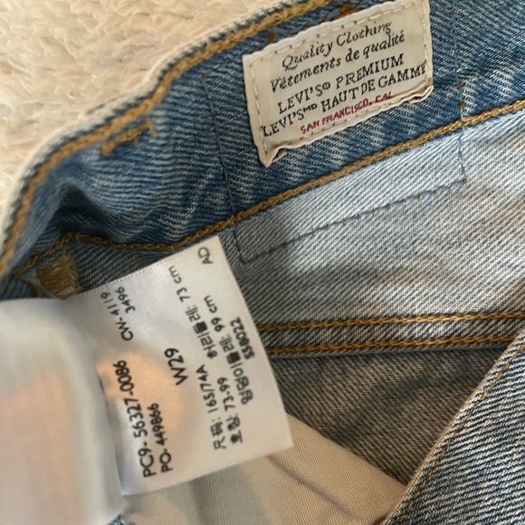 501 Original Short in Luxor Heat - Picture 7 of 8